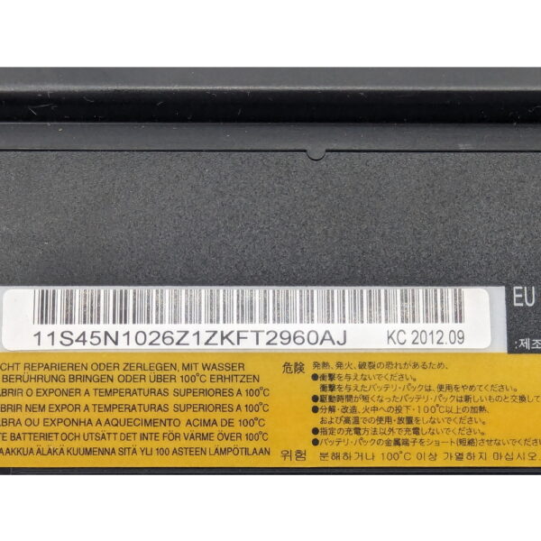 Аккумулятор 45N1027, 45N1026, Lenovo ThinkPad X230, X230i, X220, X220i, СОСТОЯНИЕ НЕ ИЗВЕСТНО, ПРОДАЕТСЯ КАК ЗАГЛУШКА! — изображение 3