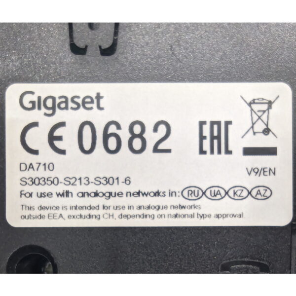 IP-телефон s30350-s213-s301-6, Gigaset DA710 — изображение 3