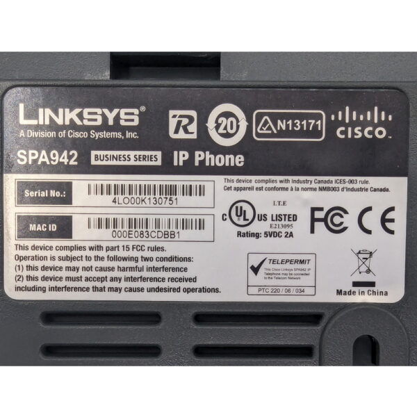 IP-телефон SPA942, Cisco — изображение 2