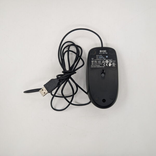 Мышь 810-003656, Logitech B100, USB