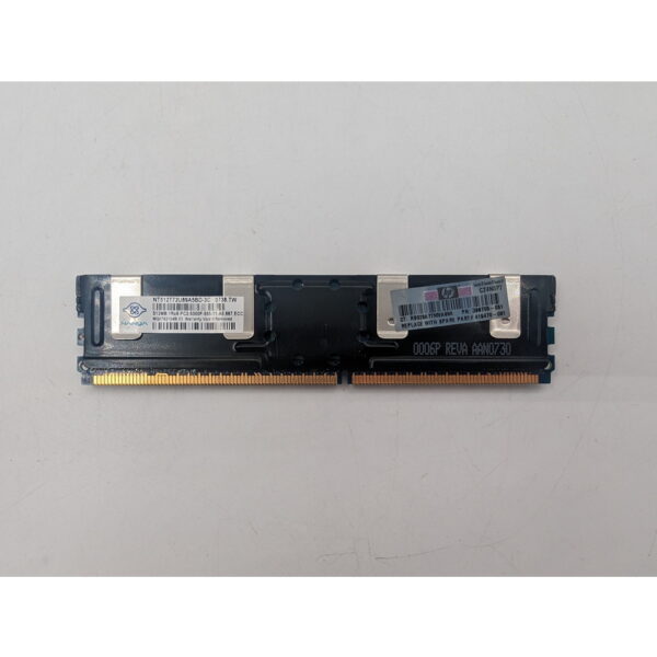 Модуль памяти NT512T72U89A5BD-3C, 398705-051, 416470-081, Nanya, HP, DDR2, 512Mb, 5300F