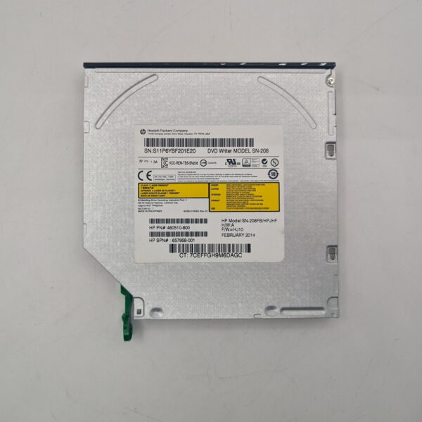 Привод DVD-RW 460510-800, 657958-001, sn-208fb, HP, Samsung, 12.7
