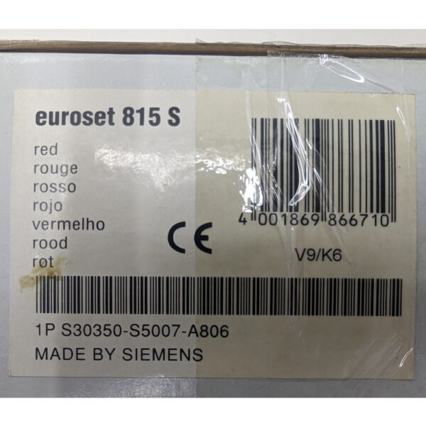 Телефон Siemens Euroset 815, Бордовый — изображение 3