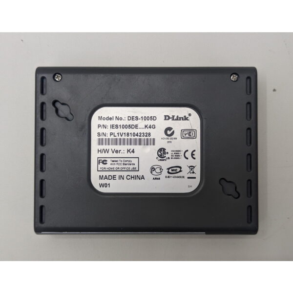 Коммутатор DES-1005D K4, D-Link — изображение 2