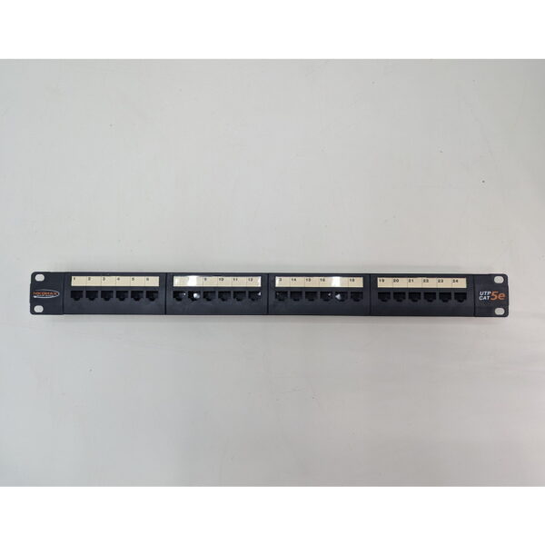 Патч-панель NMC-RP24UD2-1U-BK, NIKOMAX, 24 port