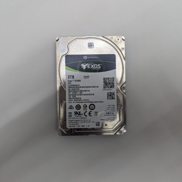 Жесткий диск ST2000NX0273, Seagate, 2 Тб, SAS, 2.5