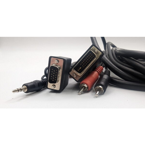 Кабель DVI-D+RCA TO VGA+RCA, 6 M — изображение 2