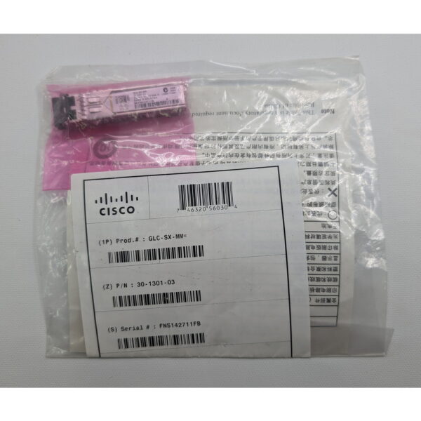 Трансивер GLC-SX-MM, Cisco, 1.25 Gb