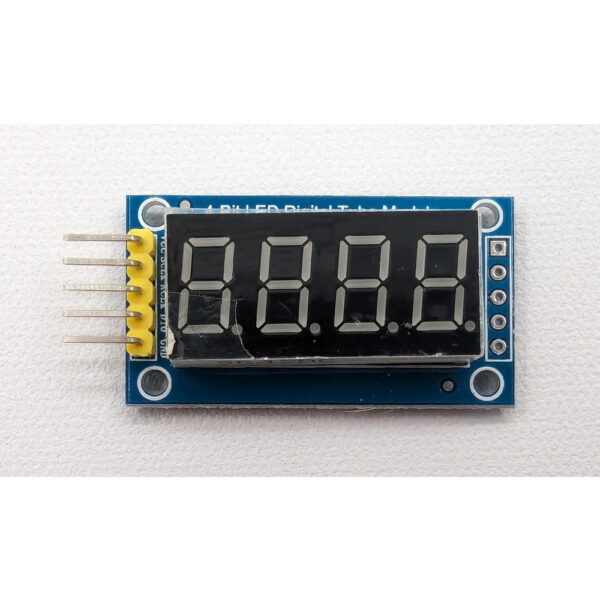 7-сегментный дисплей на базе TM1637