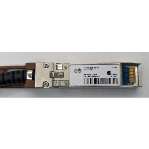 Кабель SFP-H10GB-CU2M, Cisco, 10Gb — изображение 2