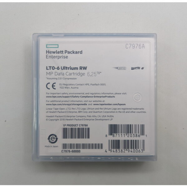 Картридж C7976A , HP, LTO-6, 6,25 ТБ — изображение 2