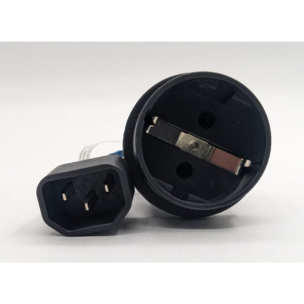 Переходник IEC-320 C14 to EURO Socket Type-F — изображение 2