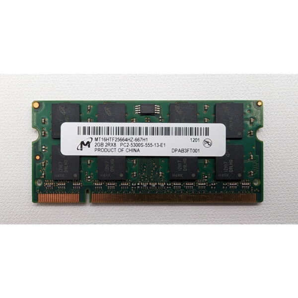 Модуль памяти MT16HTF25664HZ-667, Micron, DDR2, 2Gb