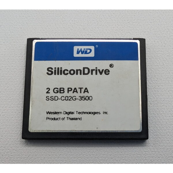 Карта памяти SSD-C02G-3500, WD, 2GB