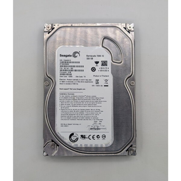 Жесткий диск ST320DM000, 320 Гб, SATA, 3.5