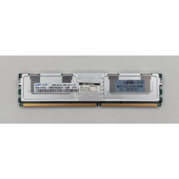 Модуль памяти M395T6553EZ4-CE6, 398705-051, Samsung, HP, DDR2, 512Mb, 5300