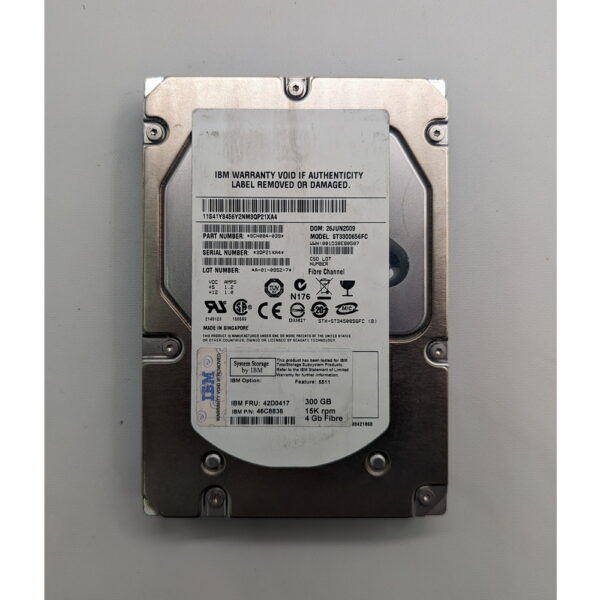 Жесткий диск ST3300656FC, 42D0417, 46C8836, IBM, 300 Гб, SAS, 3.5