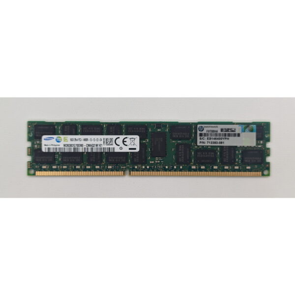 Модуль памяти 712383-081, M393B2G70DB0-CMA, HP, DDR3, 16Gb, 14900R