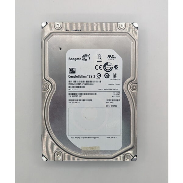 Жесткий диск ST32000645NS, 9SM167-001, Seagate, 2 Тб, SATA, 3.5