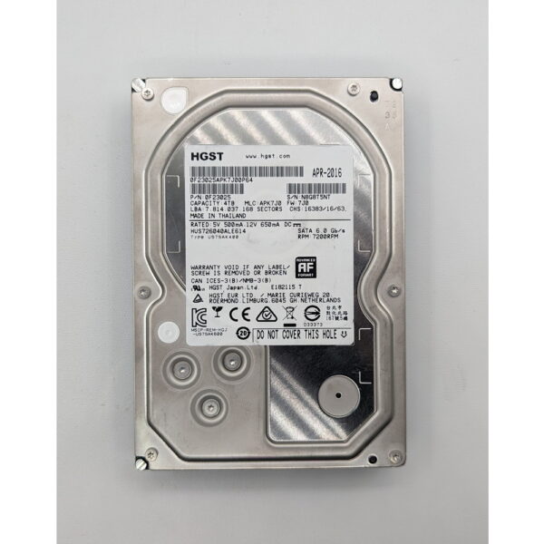 Жесткий диск HUS726040ALE614, 0F23025, HGST, 4 Тб, SATA, 3.5