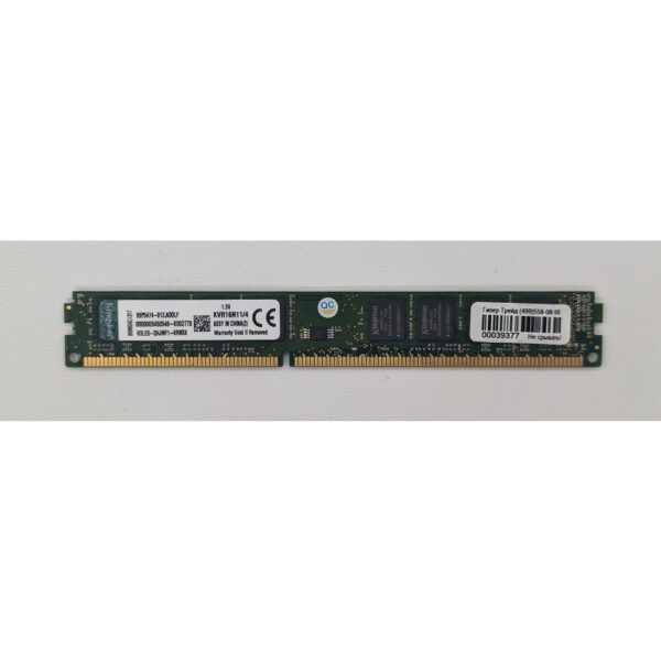 Модуль памяти KVR16N11/4, Kingston, DDR3, 4Gb, 12800