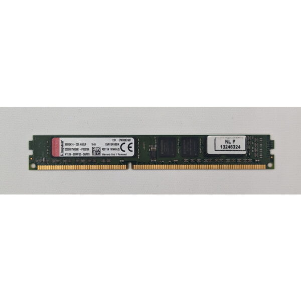 Модуль памяти KVR13N9S8/4, Kingston, DDR3, 4Gb, 10600