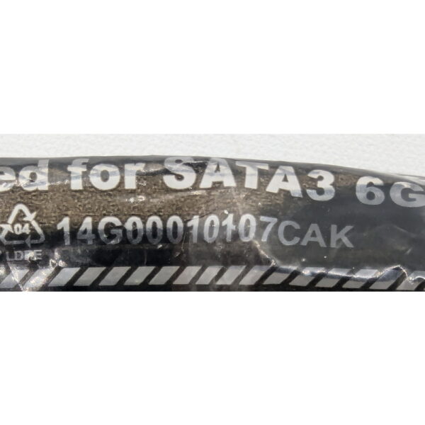 Кабель 14G000101076AK, SATA to SATA, ASRock, 45 см, угловой — изображение 2