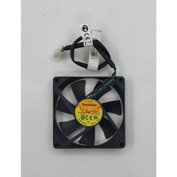 Вентилятор TT8015, A8015L12S, Thermaltake, 80x80x15mm, 12V, 0.28A, 4 pin