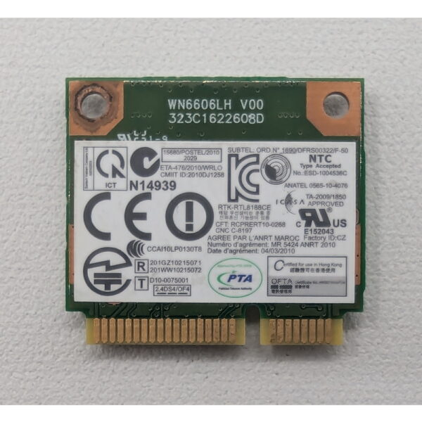 Wi-Fi модуль 60Y3249, RTL8188, Realtek, Lenovo Thinkpad X220, X131E, X140E, T420, T430, T430U, E49, B430, L421, Mini PCI-E