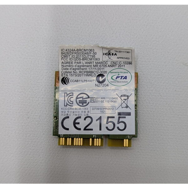 Wi-Fi+Bluetooth модуль BCM943142HM, Acer Aspire E5-571G-366P — изображение 2