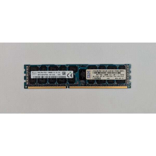 Модуль памяти 49Y1415, 47J0136, HMT31GR7EFR4A-H9, SK hynix, IBM, DDR3L, 8Gb