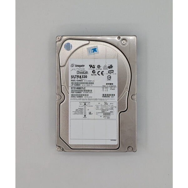 Жесткий диск ST3146807LC, Seagate, 146,8 Гб, SCSI, 3.5