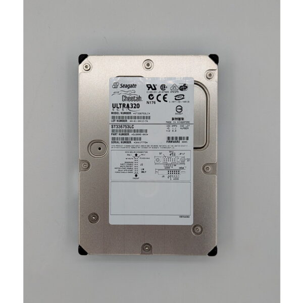 Жесткий диск St336753LC, Seagate, 36,7 Гб, SCSI, 3.5