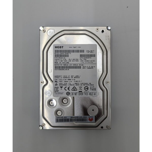 Жесткий диск HUS726020ALA610, 02311AYT, Huawei, 2 Тб, SATA, 3.5