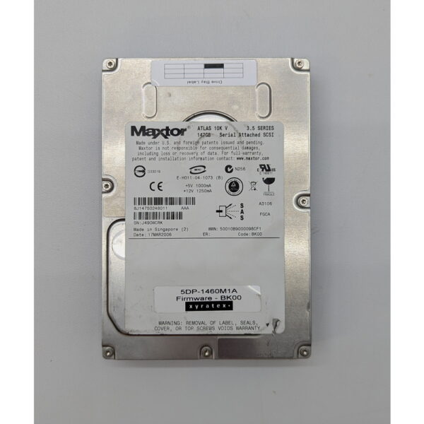 Жесткий диск 8J147S0248011, Maxtor, 147 Гб, SAS, 3.5