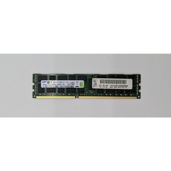 Модуль памяти 49Y1445, 47J0156, M393B5170GB0-CH9, Samsung, IBM, DDR3, 4Gb, 10600R, IBM System x3400M3, x3500M3, x3550M3, x3620M3, x3650M3