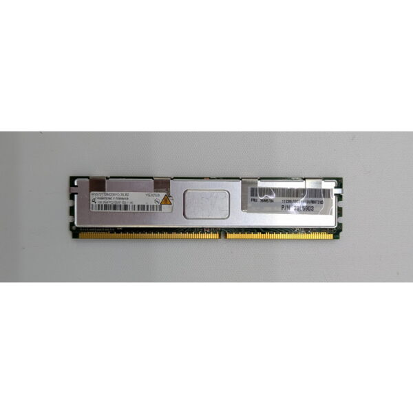 Модуль памяти HYS72T128420EFD-3S-B2, 39M5784, 38L5903, Qimonda, DDR2, 1Gb, 5300