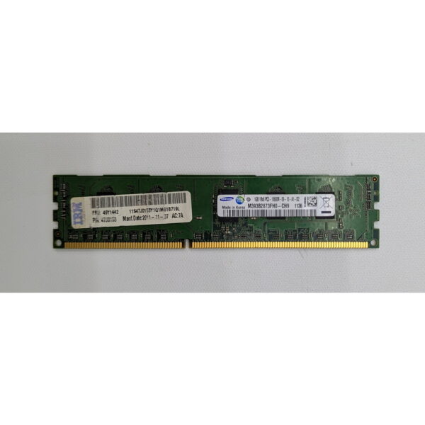 Модуль памяти 49Y1442, 47J0153, M393B2873FH0-CH9, Samsung, DDR3, 1Gb, 10600R