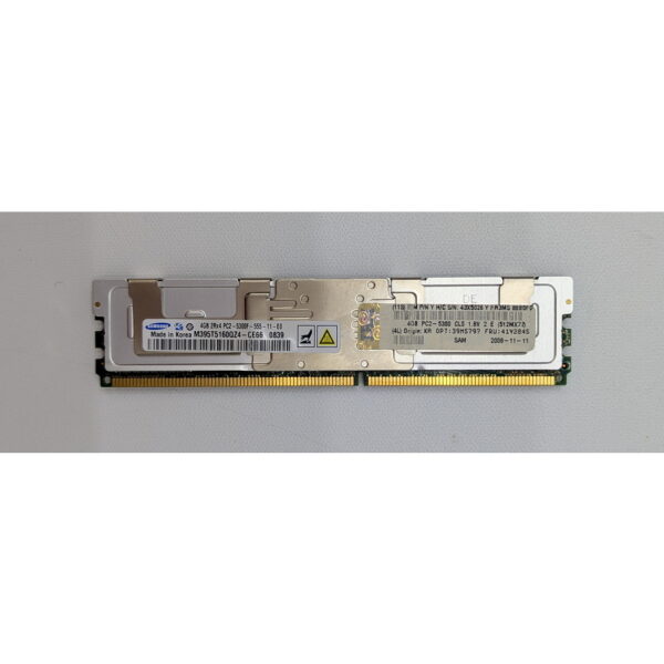 Модуль памяти M395T5160QZ4-CE6, 39M5797, 42Y2845, 43X5026, Samsung, IBM, DDR2, 4Gb, PC2-5300F, ECC, REG, FB-DIMM