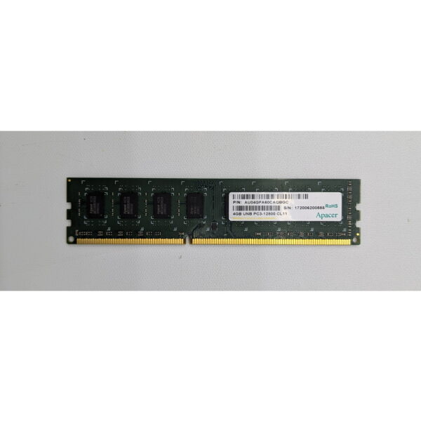 Модуль памяти AU04GFA60CAQBGC, Apacer, DDR3, 4Gb, 12800