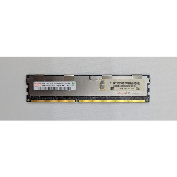 Модуль памяти 49Y1415, 47J0136, HMT31GR7AFR4A-H9, IBM, DDR3, 8Gb, 10600R