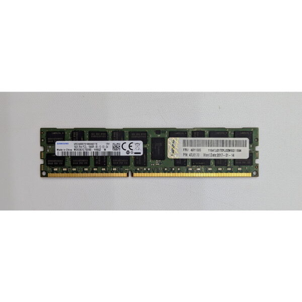Модуль памяти M393B2G70DB0-YH9, 47J0170, 49Y1565, Samsung, IBM, DDR3, 16Gb, PC3L-10600R, ECC, REG, RDIMM