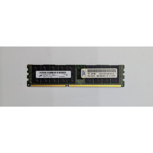 Модуль памяти 49Y1565, 47J0170, MT36KSF2G72PZ-1G4, IBM, DDR3, 16Gb, 10600R