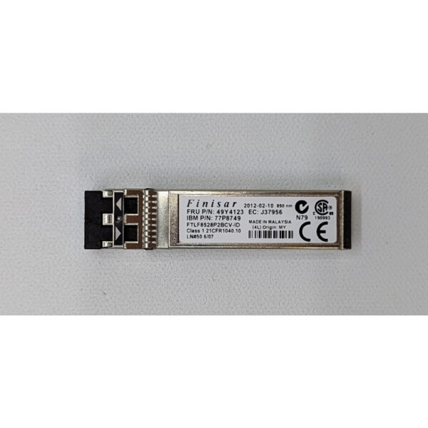 Трансивер FTLF8528P2BCV-ID, 77P8749, 49Y4123, IBM, Finisar, 8 Gb