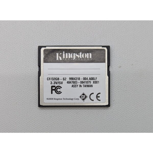 Карта памяти CF/32GB-S2, Kingston, 32GB — изображение 2