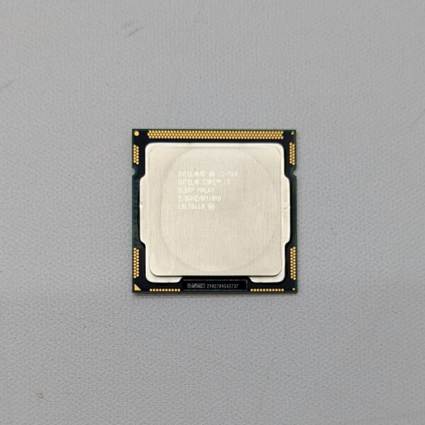 Процессор Intel Core i5 760, SLBRP