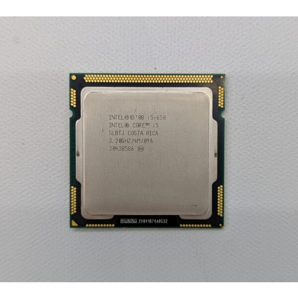 Процессор Intel Core i5-650, SLBTJ