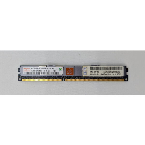Модуль памяти HMT41GV7BMR4C-H9, 49Y1441, 47J0152, SK hynix, DDR3, 8Gb, 10600R, ECC
