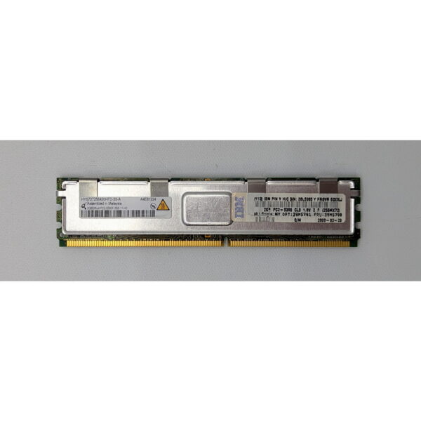 Модуль памяти HYS72T256420HFD-3S-A, 38L5905, 39M5790, 39M5791, Qimonda, DDR2, 2Gb, 5300F, ECC