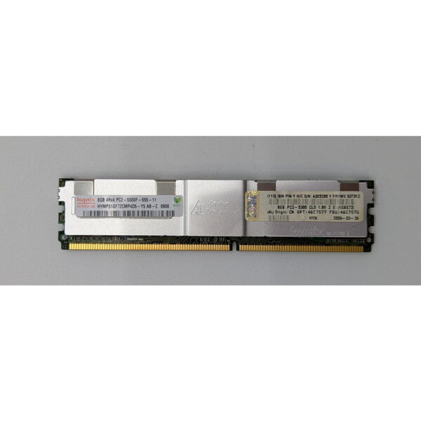 Модуль памяти HYMP31GF72CMP4D5-Y5, 46C7576, 43X5285, 46C7577, SK hynix, DDR2, 8Gb, 5300F, ECC